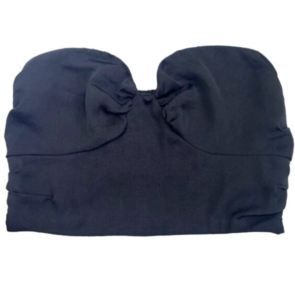 Free People Tops - NWT Free People Strapless Crop Top Black M Bustier Corset Going Out Party